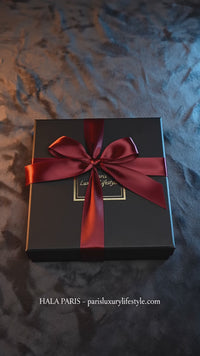 Luxury Black Crystal Jewelry Set – Elegant Necklace, Bracelet, Earrings & Ring